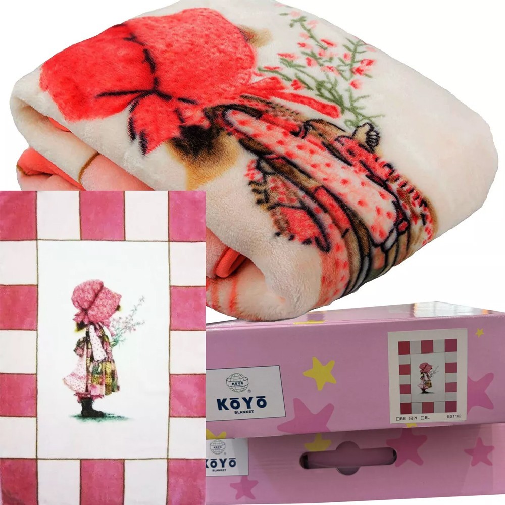 Koyo Baby Girl Flower Blanket Collection Soft Thick & Warm Child Blanket