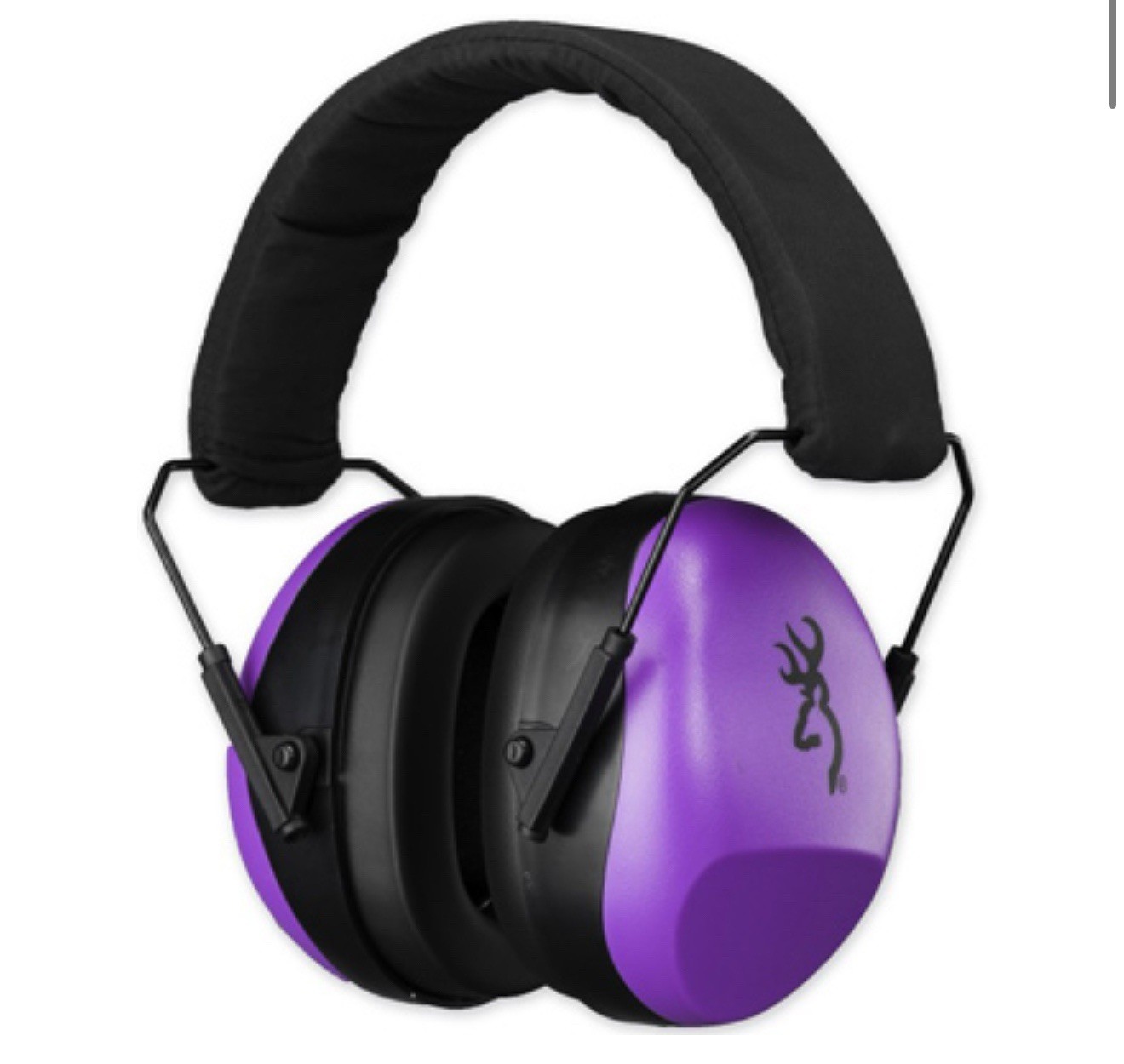 Browning Buckmark II Hearing Protectors Earmuffs Purple Women’s Noise Protection