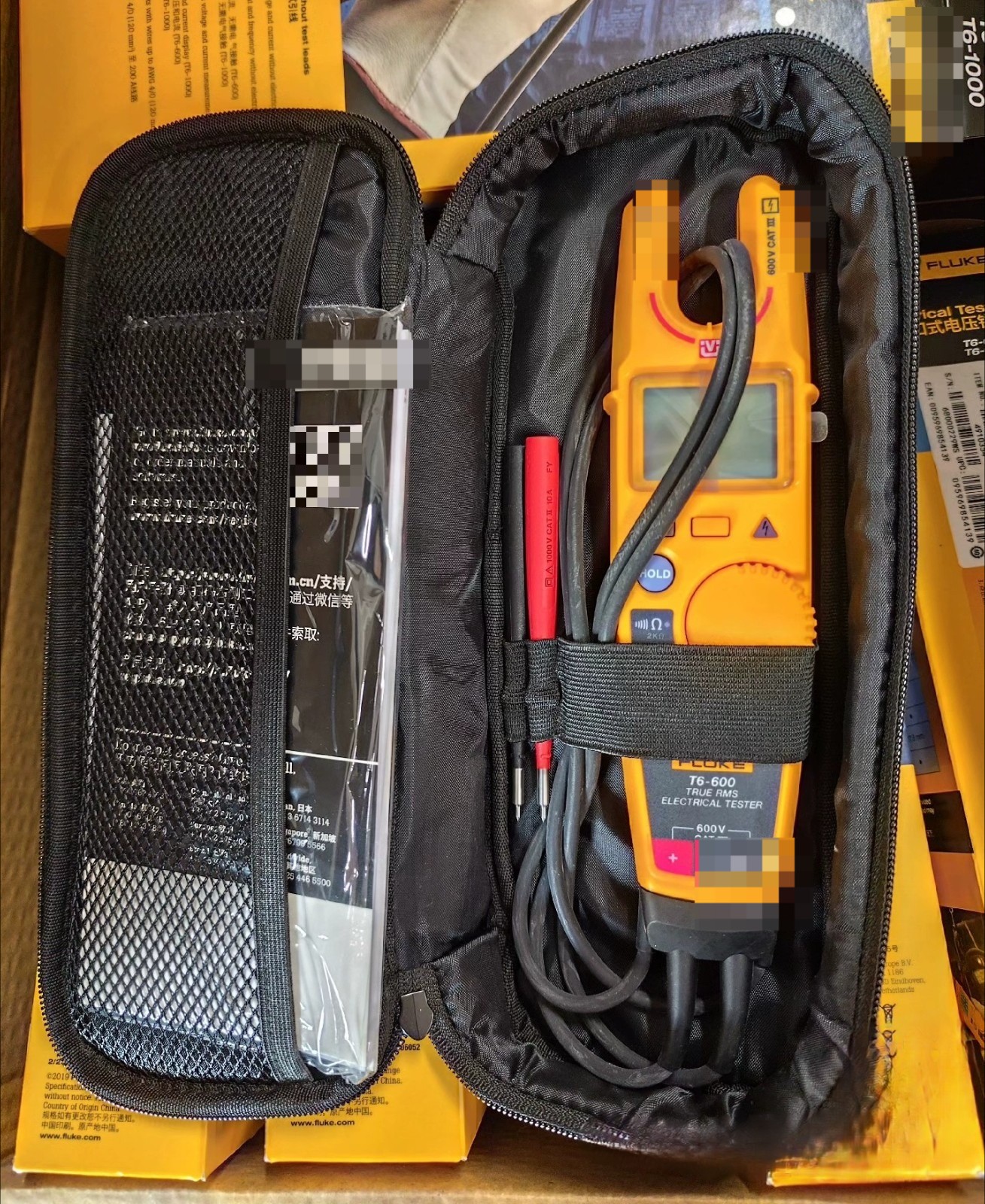 Fit for Fluke T6-600 - Electrical Tester with FieldSense