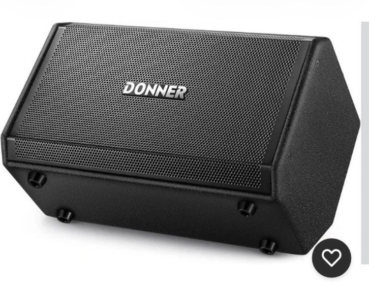 Donner Electric Drum AMP, 80-Watt Wireless Electronic Drum Amplifier...