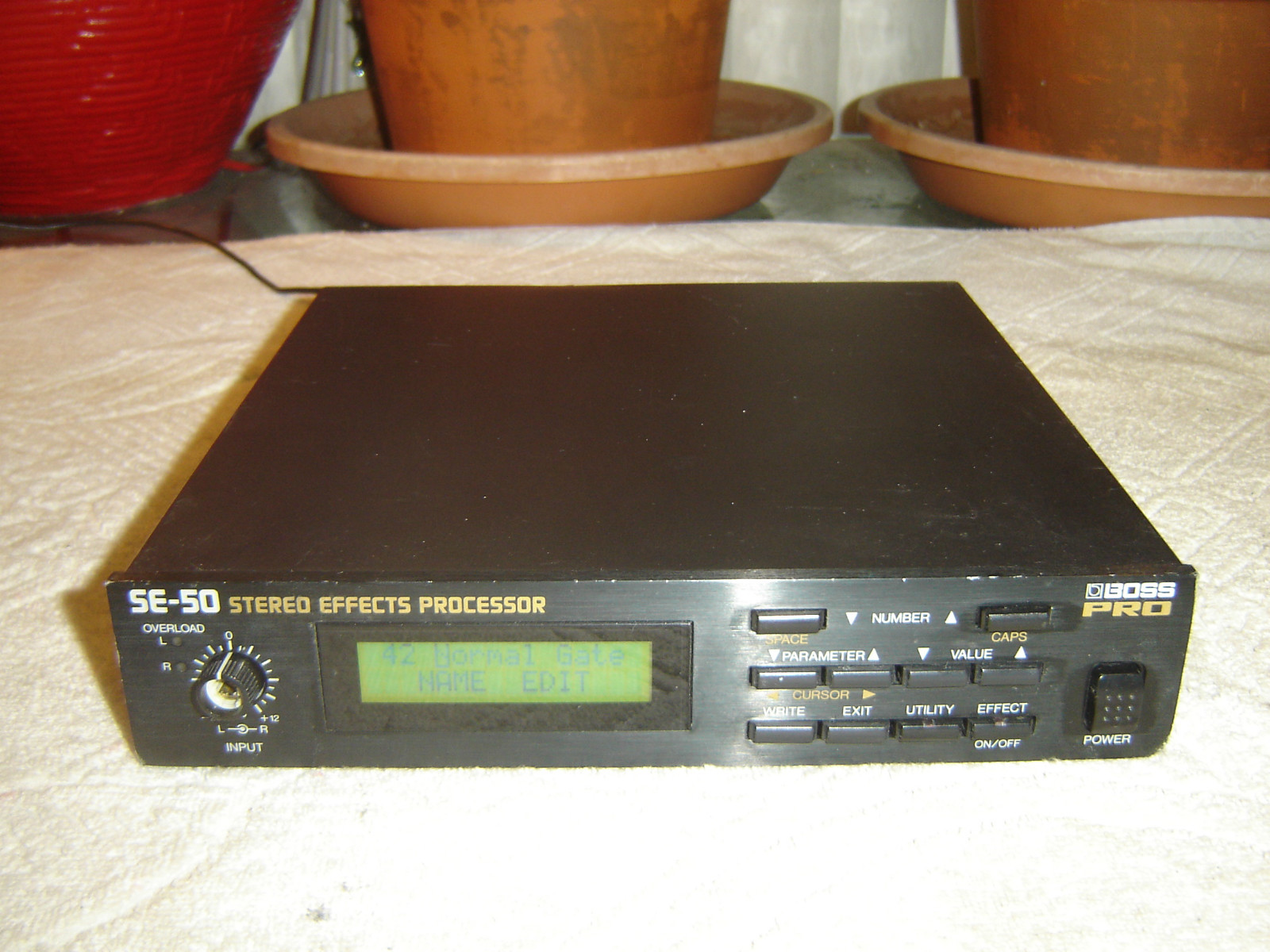 Boss Pro SE-50, Stereo Effects Processor, Vintage Unit, Repair or As Is.