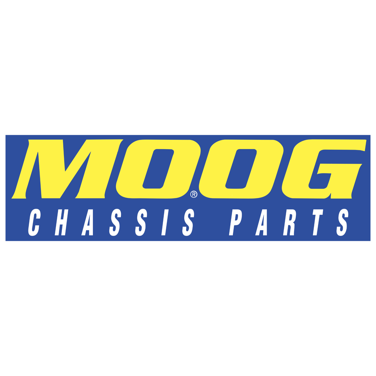 Moog chassis parts sticker weatherproof bumper vinyl decal
