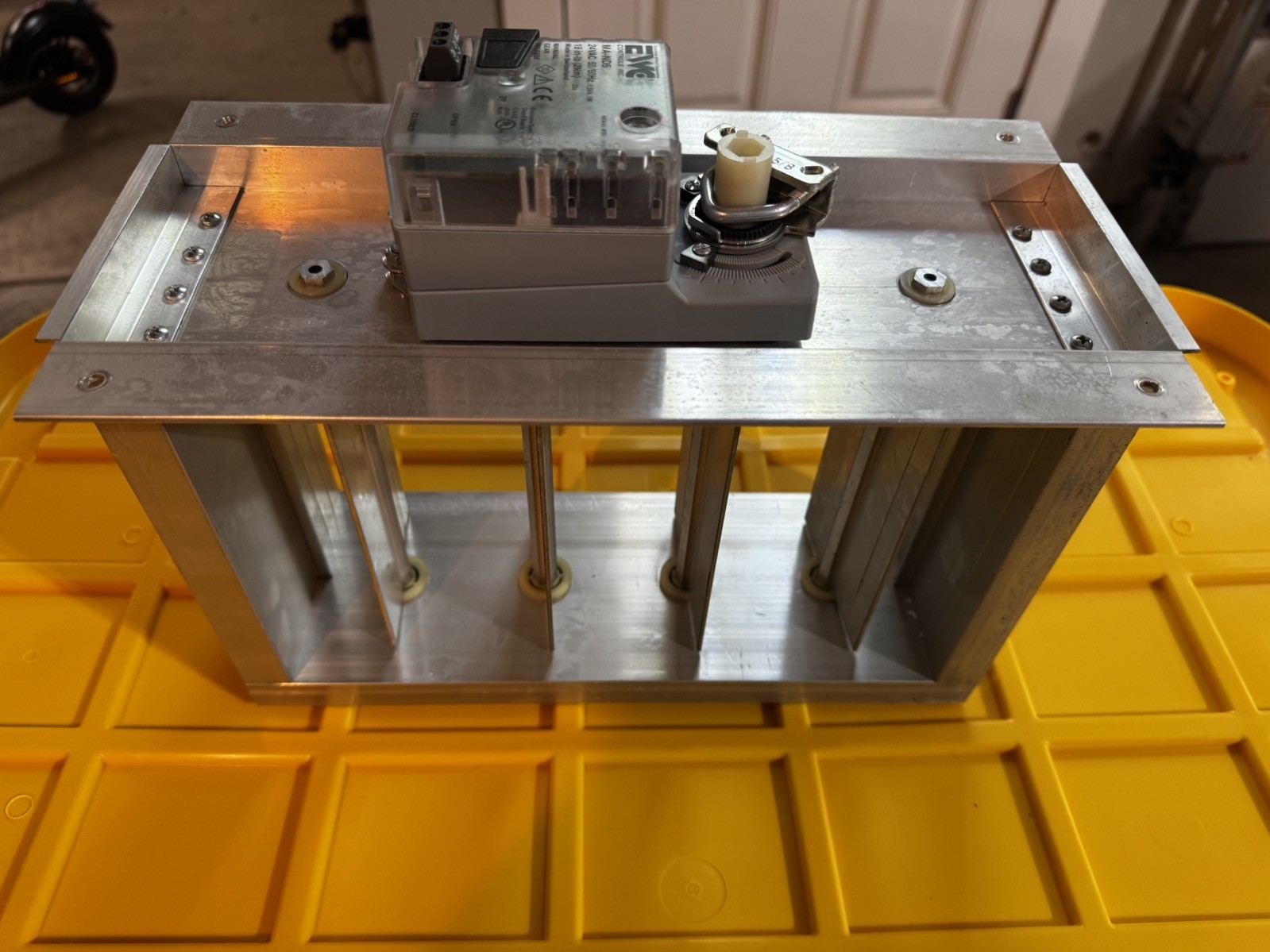EWC Controls 8X12ND Rectangular Motorized Damper