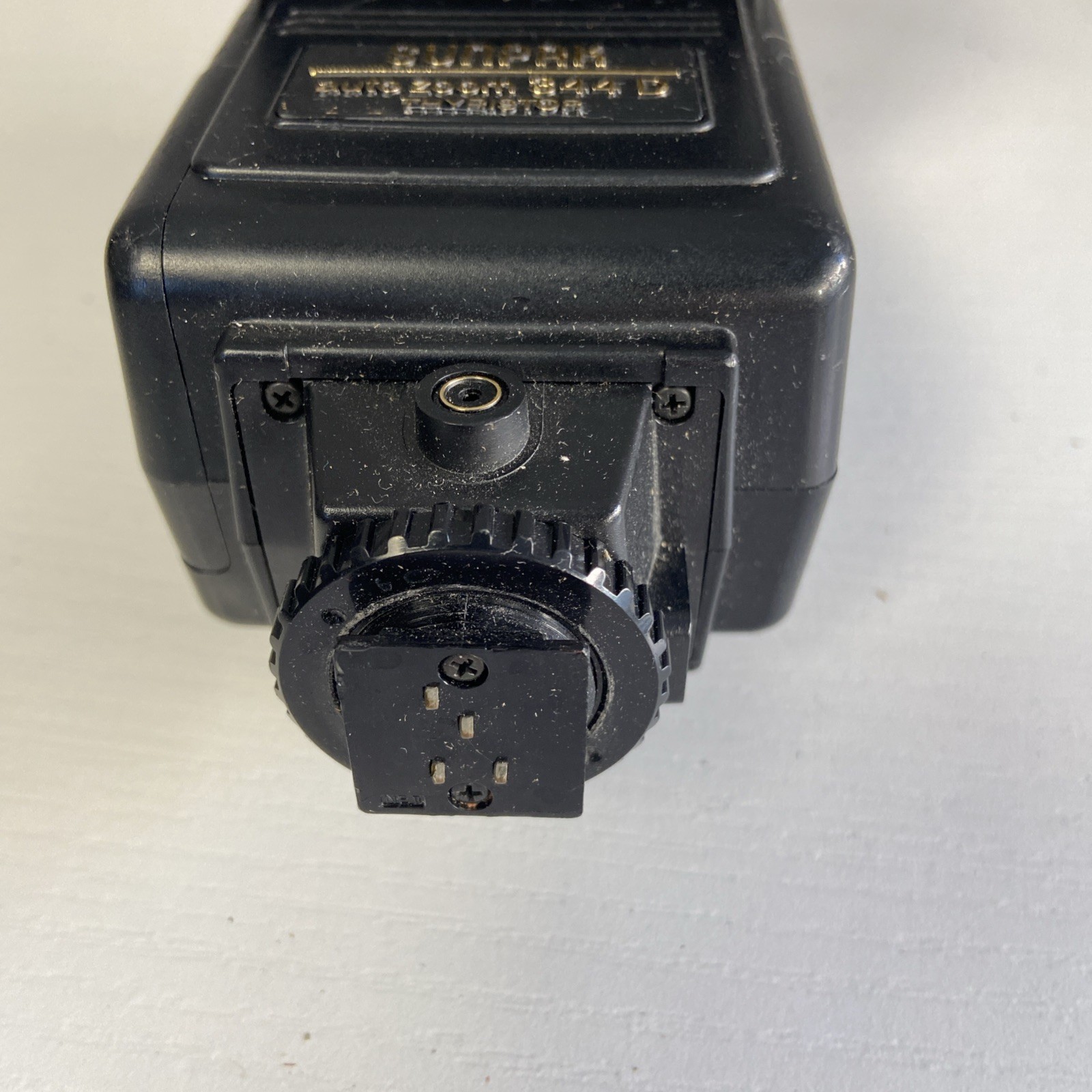 Sunpack auto 433D thyristor flash tested working WITH INSTRUCTION