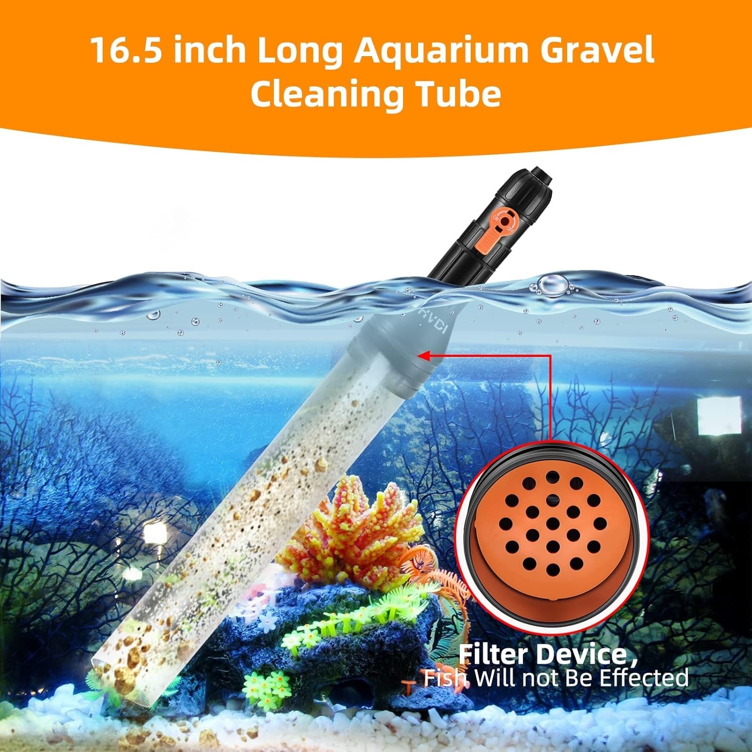 Universal Gravel Vacuum 30ft Water Changer