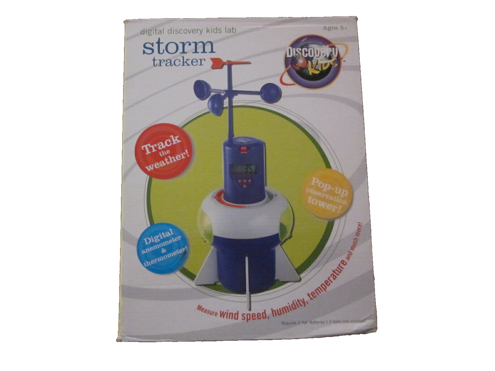 Digital Storm Tracker by Discovery Kids Track the Weather Meteorology Never Used