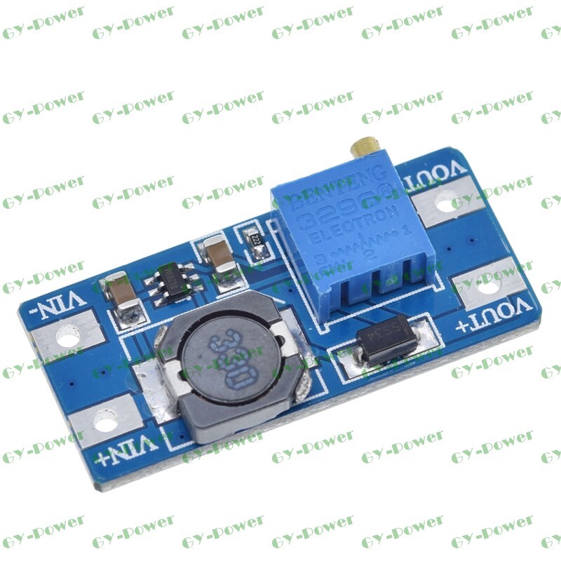 1PCS MT3608 DC-DC booster module 2A booster board input voltage 2-24v