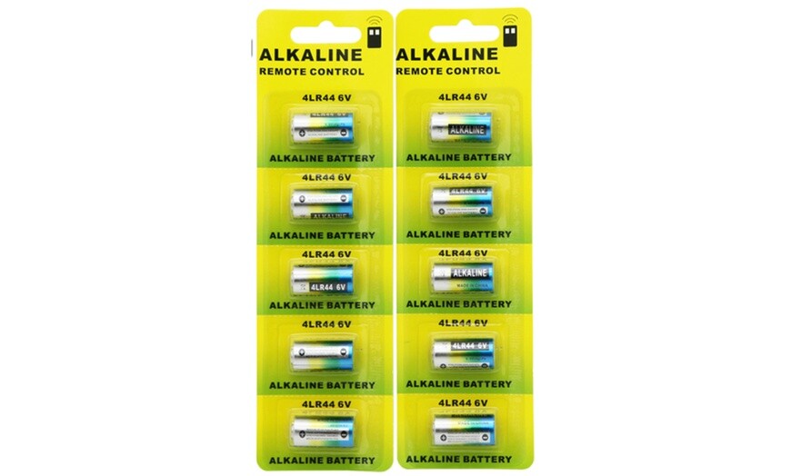 Dog Shock  Training Collar Batteries 4LR44 6V Alkaline PX28A, A544- 10 Pack