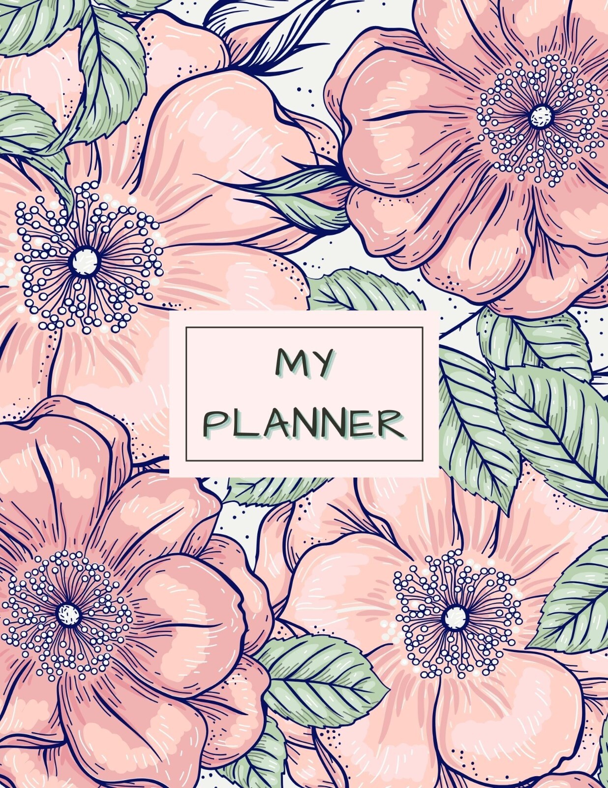 Digital Planner, Weekly Planner, Printable Planner, Personal Planner 2024