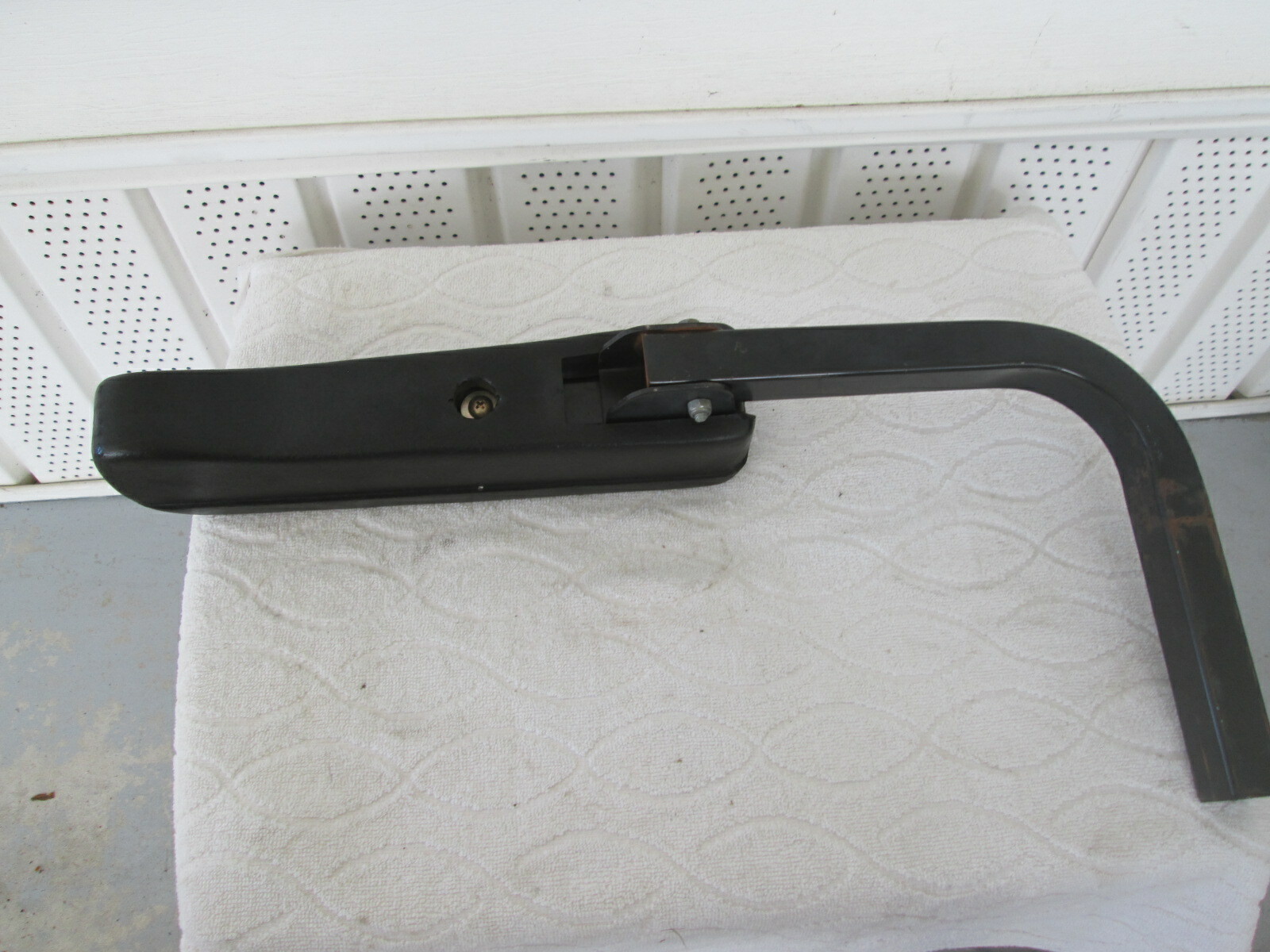Arm Rest Assembly With Solid Rubber Pad # 414