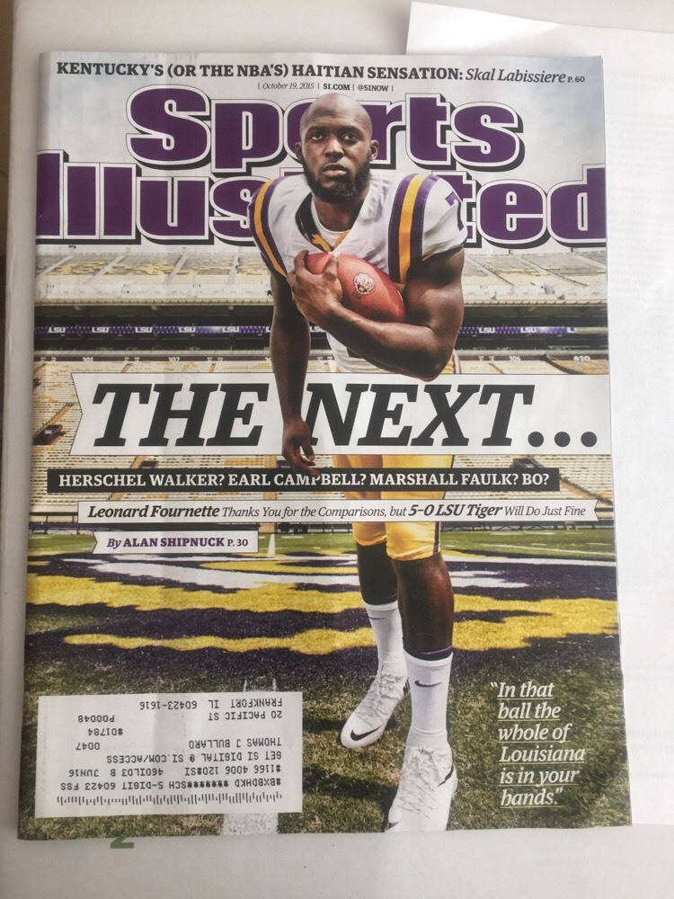 SPORTS ILLUSTRATED Magazine October 19 2015 NBA Kentucky Skal Labissiere