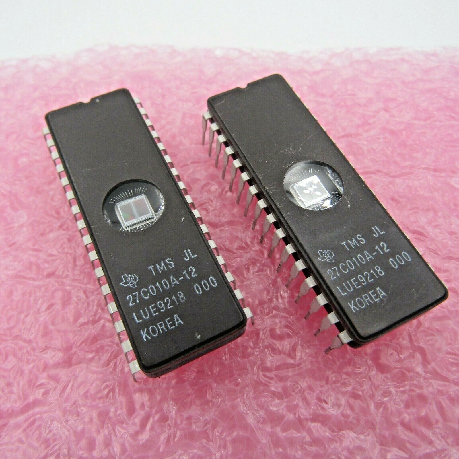 ( 2 PCS )  TMS27C010A-12JL EPROM DIP 32 1 Meg  NEW