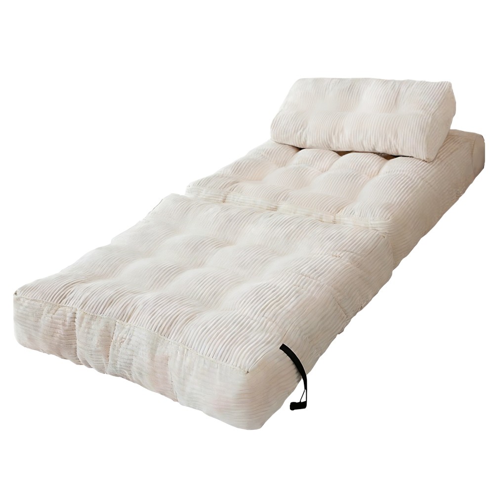 Modular Floor Couch Convertible Sofa Bed for Living Rooms Compact
