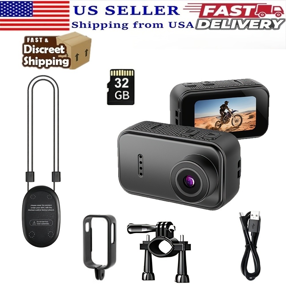 Mini Wireless Record Camera WiFi IP Home Security DVR Night Vision HD USB 1080P-