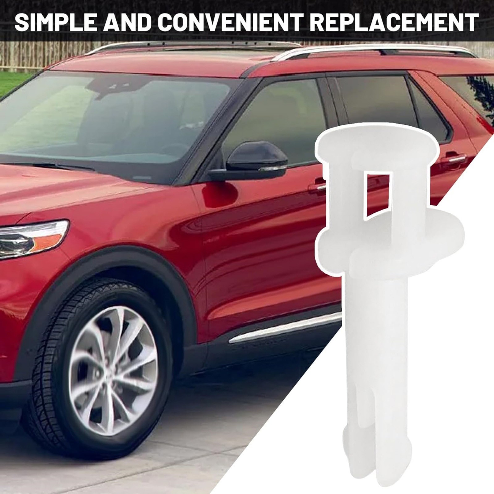 1PCS Glove Box Check Strap Retainer Pin Accessory For Ford Explorer 2013-2018