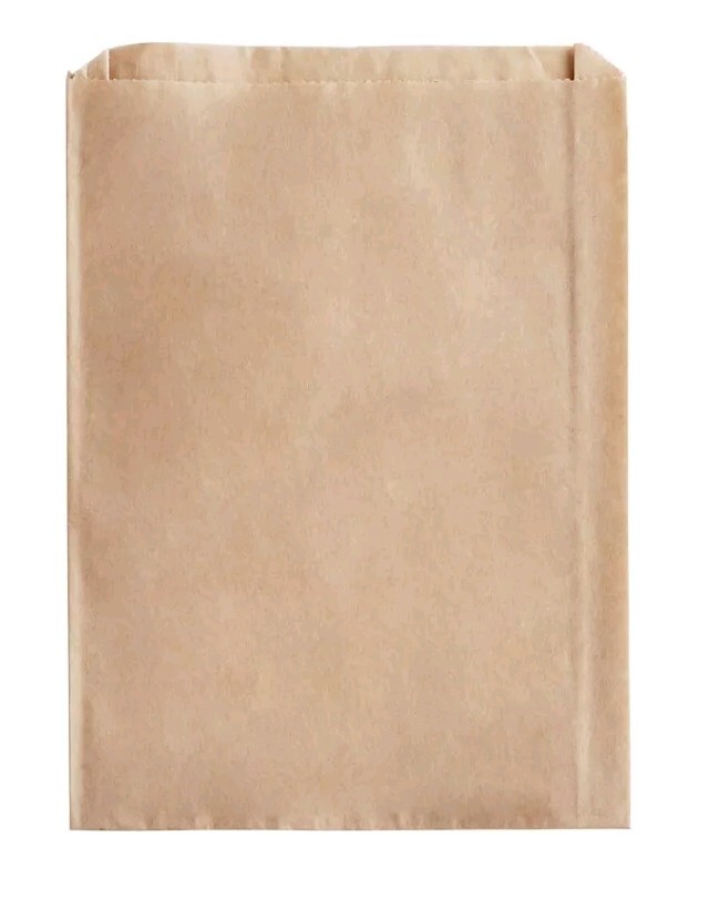 6" X 8"  Flat Kraft Merchandise Bags 200 Count