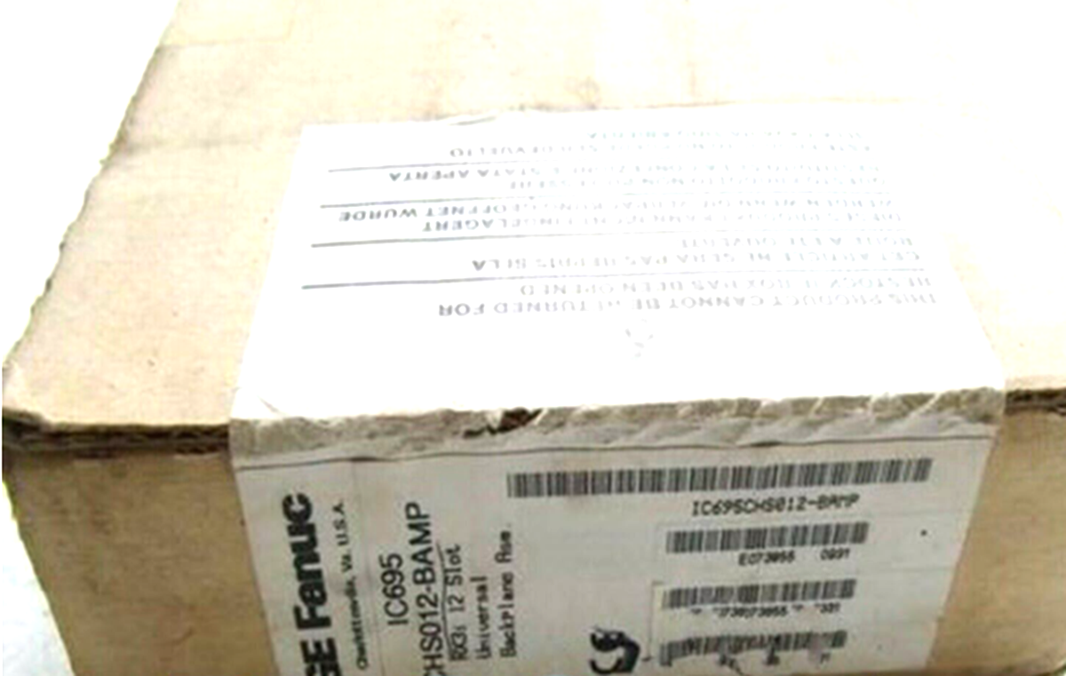 NEW GE FANUC IC695CHS012-BAMP PLC Module