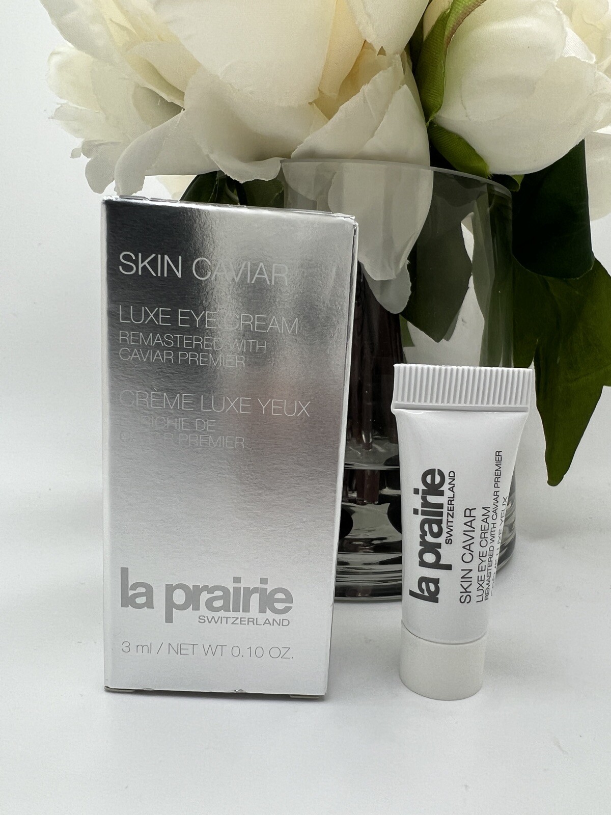 LA PRAIRIE Skin Caviar Eye Cream  Skin Caviar Luxe Cream 3 ML  Travel SZ NEW!