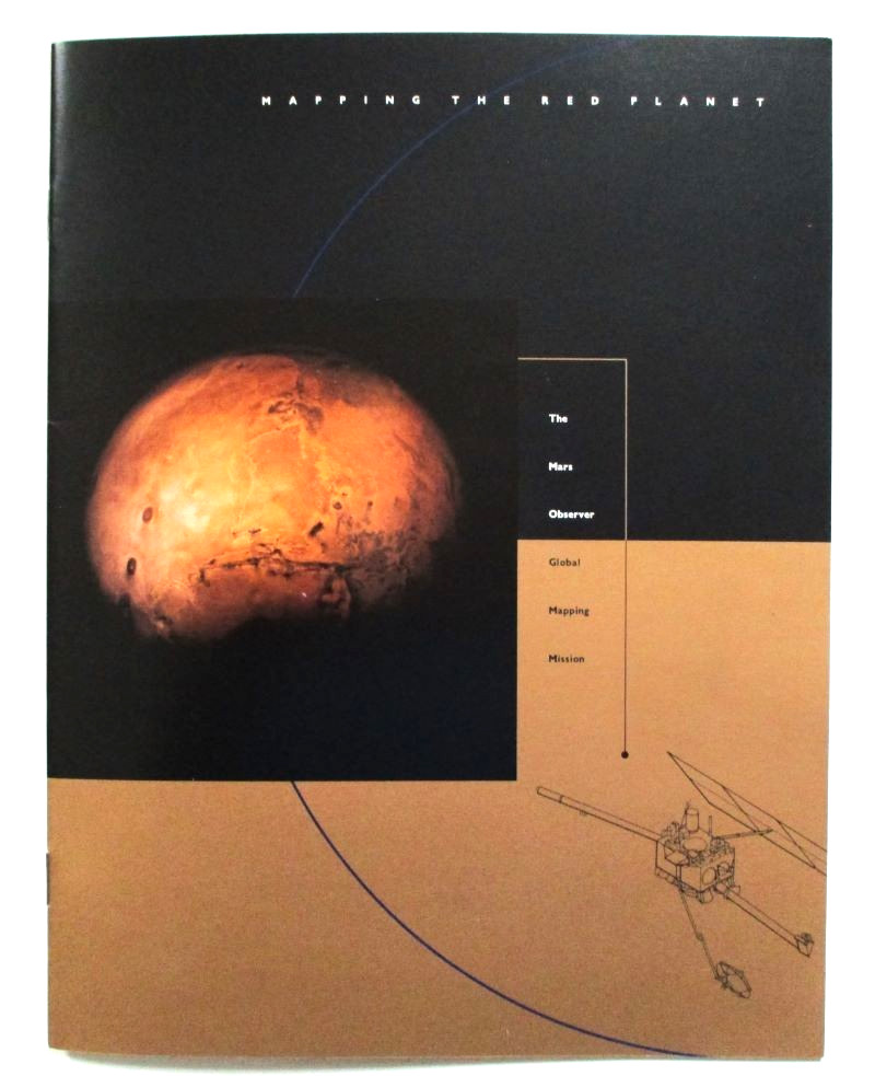 Mars Observer Mission & Why Mars? Booklets - NASA & Martin Marietta - 1992