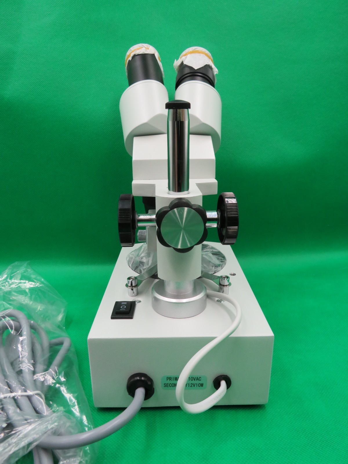 AmScope SE306R-PZ Binocular Stereo Microscope on a Pillar Stand