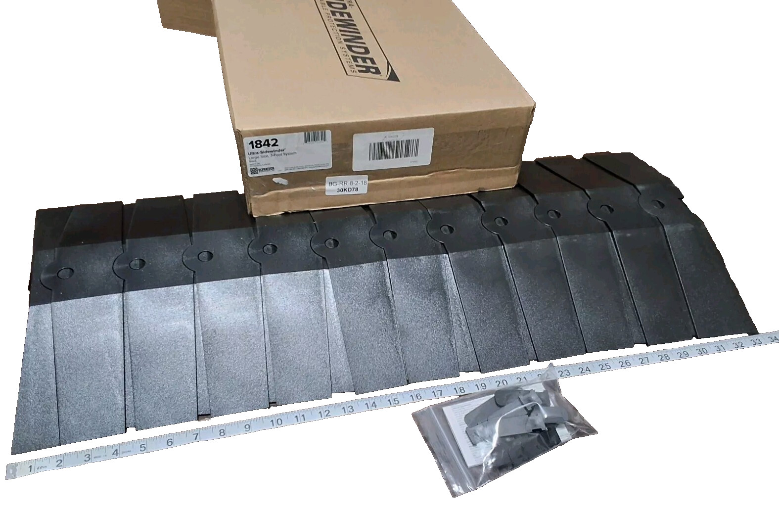 Sidewinder 1842 Ultra-Sidewinder Large Size 3-Foot System Black