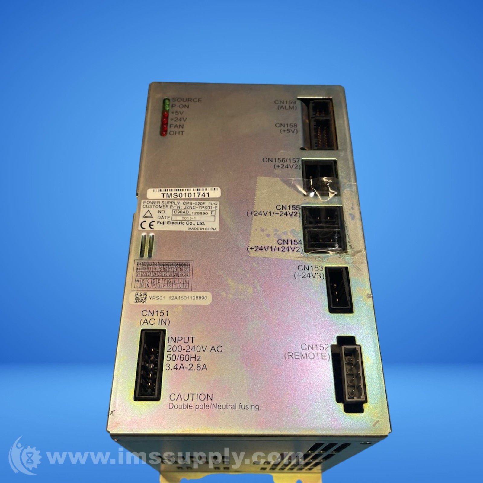 Fuji Electric JZNC-YPS01-E Power Supply Module FNIP