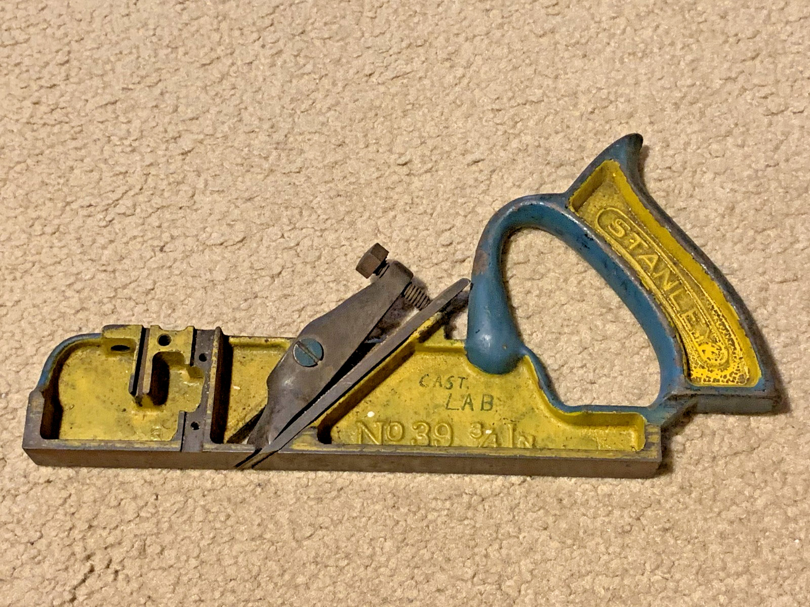 Vintage Stanley No39. 3/4 Inch Dado Plane INCOMPLETE !!!