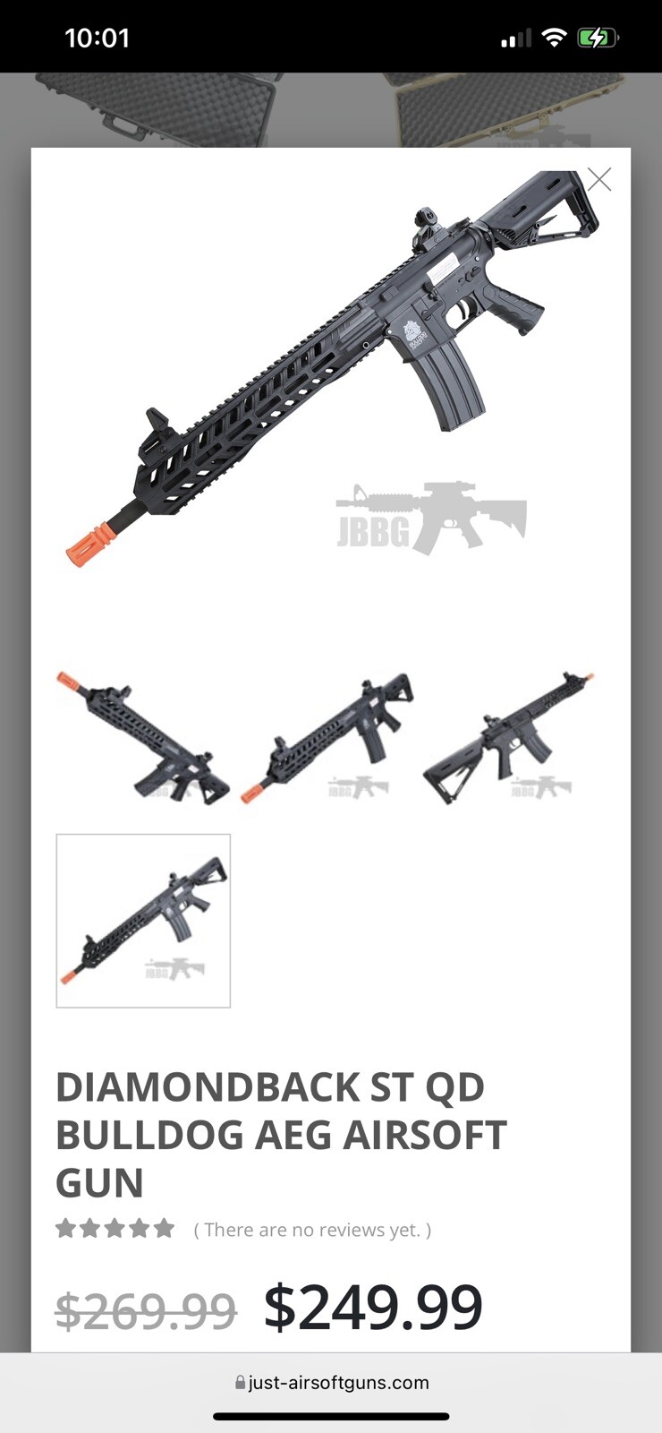 airsoft gun Bulldog SF4 ST DELTA M