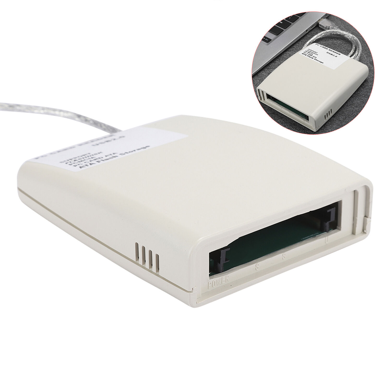 Card Reader Industrial Storage Portable Converter Memory 68-pin PCMCIA