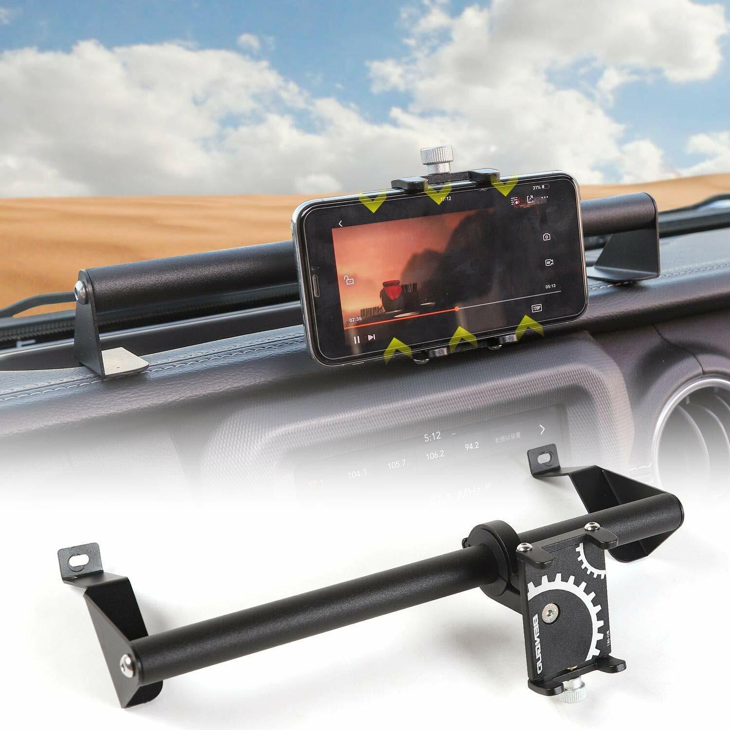 Metal Dash Phone Holder Mount Stand for Jeep Wrangler JL & Gladiator JT 2018+ US