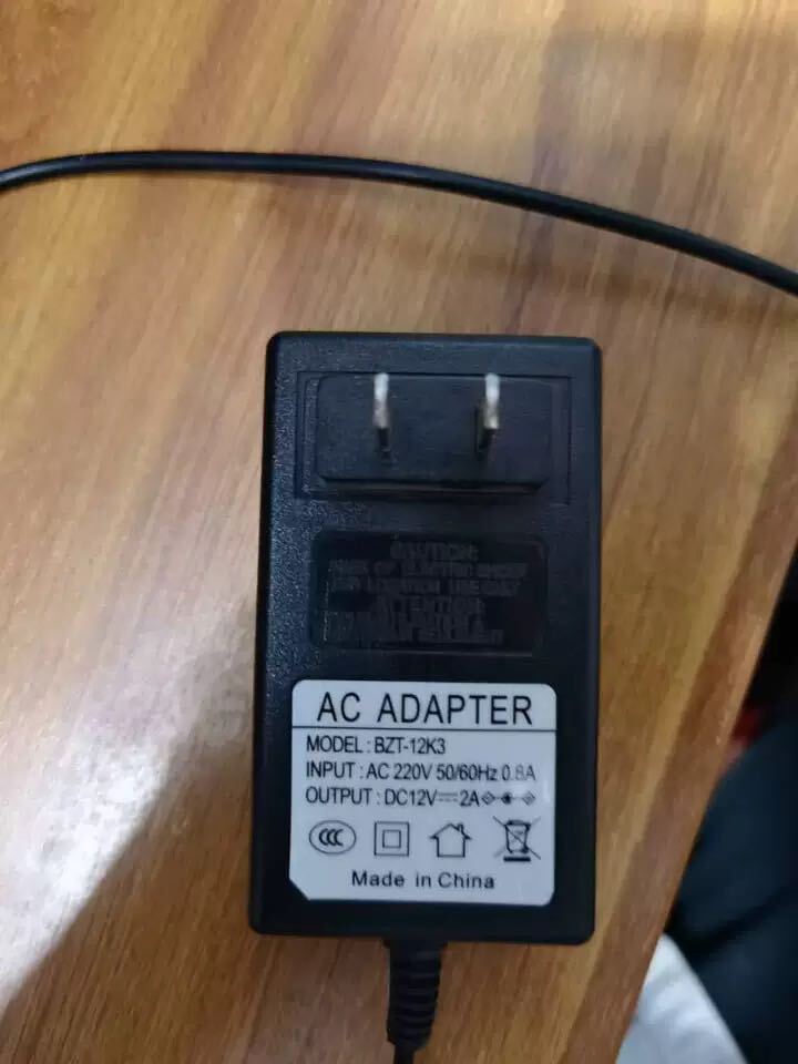 For AC Adapter BZT-12K3 12V 2A US Power Supply Charger US