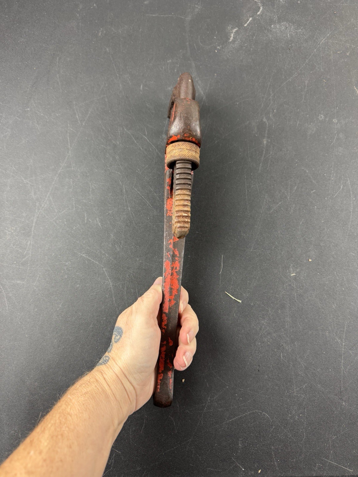 Heavy Duty Drop Forged 14" Pipe Wrench