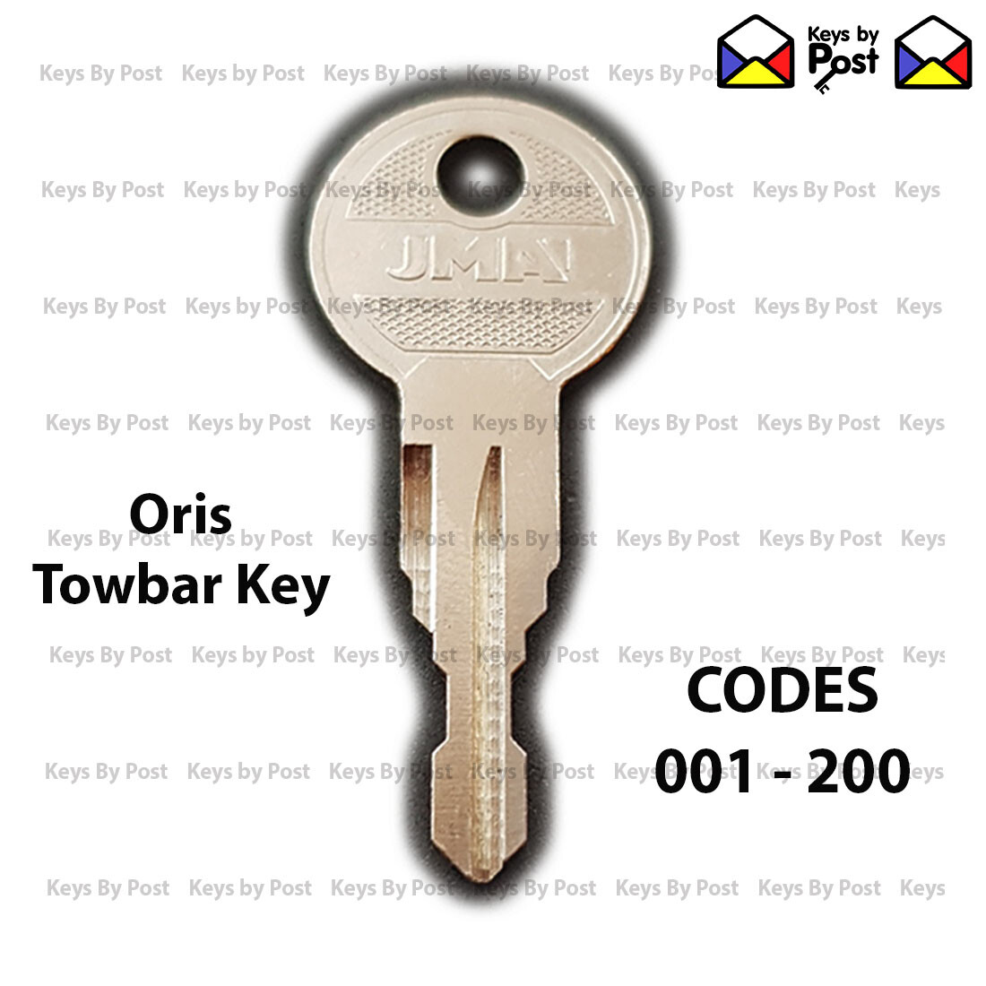 ORIS TOWBAR KEY CUT TO CODE MERC, BMW, AUDI, VW, MINI, MAZDA Codes 001 to 200