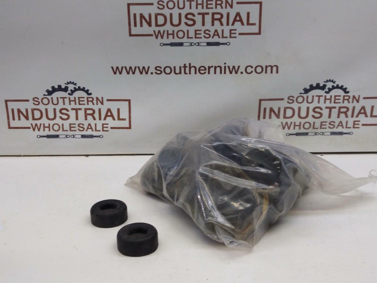 Grainger Approved 613A-034K PK5 2-1/2"Black Rubber Bumper Lot of 2