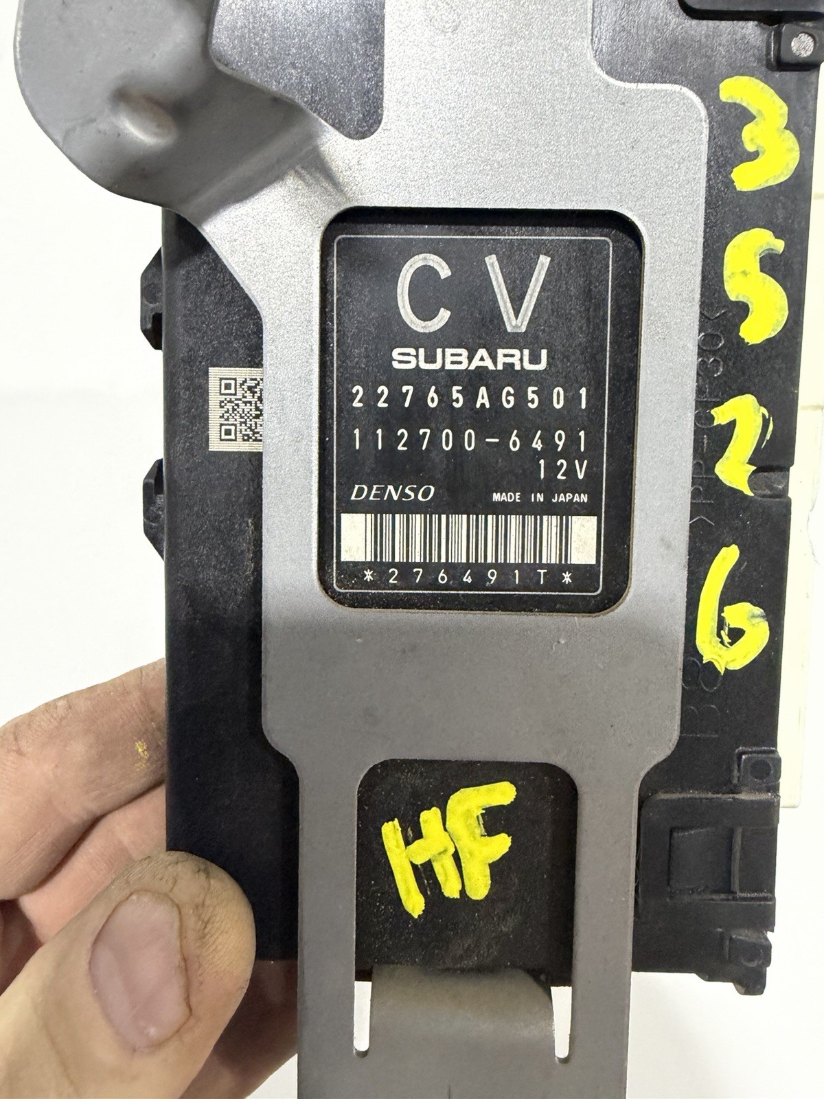 2014 SCION FR-S SUBARU BR-Z ECU ENGINE CONTROL MODULE 22765AG501 OEM 15-16