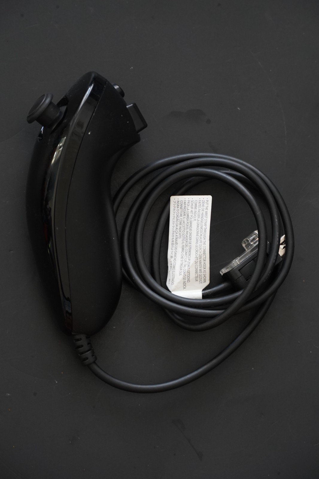 NINTENDO Wii BLACK NUNCHUK #2