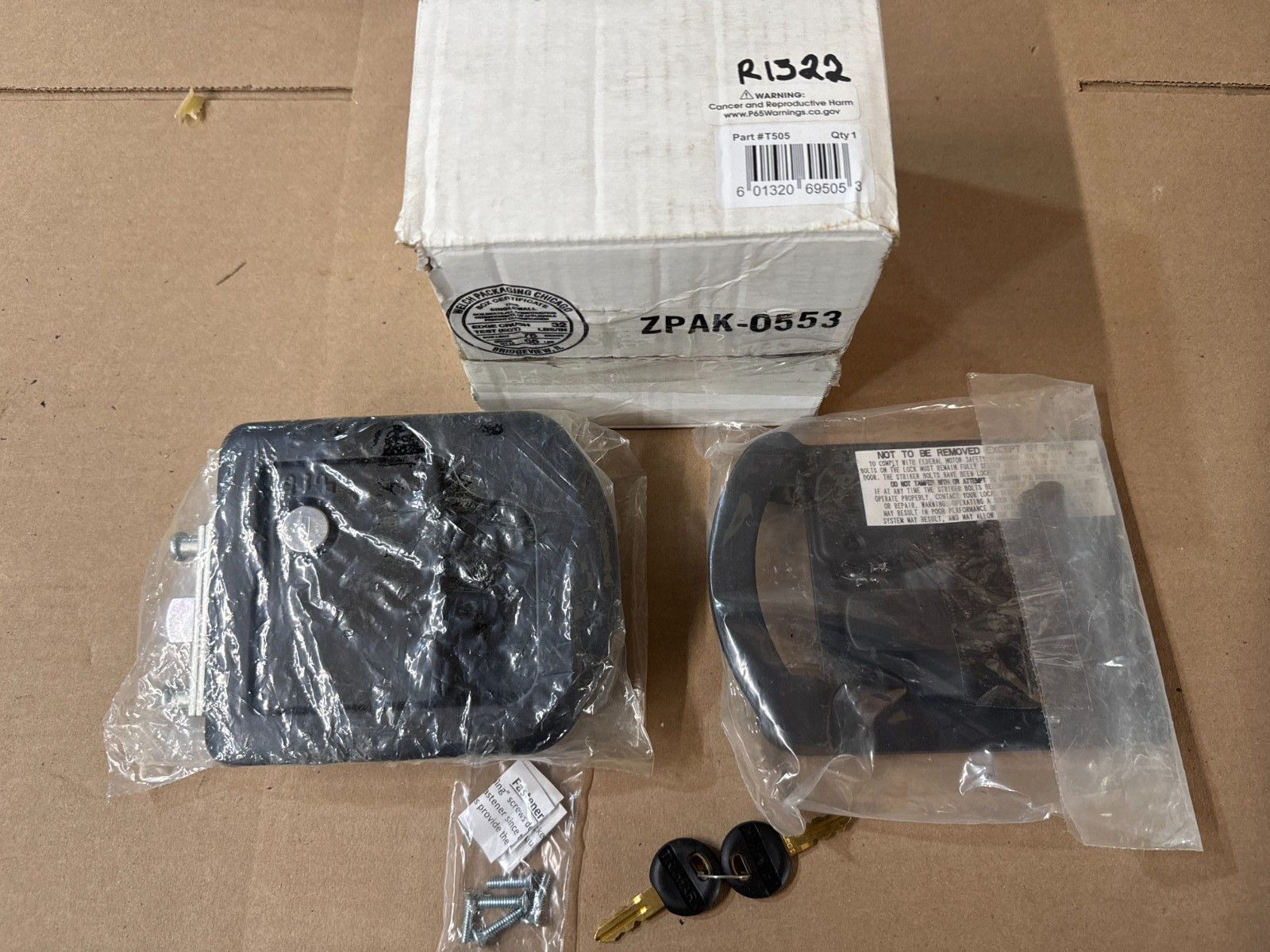 NEW PARTS RV Designer T505 Motorhome Entrance Door Lock