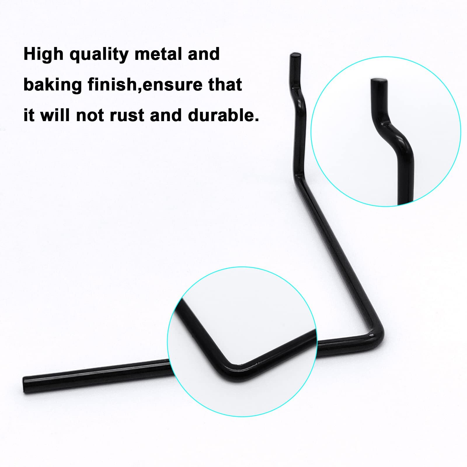 5 Pack Extendable Pegboard Paper Towel HolderPegboard Hook for WorkshopGarage...