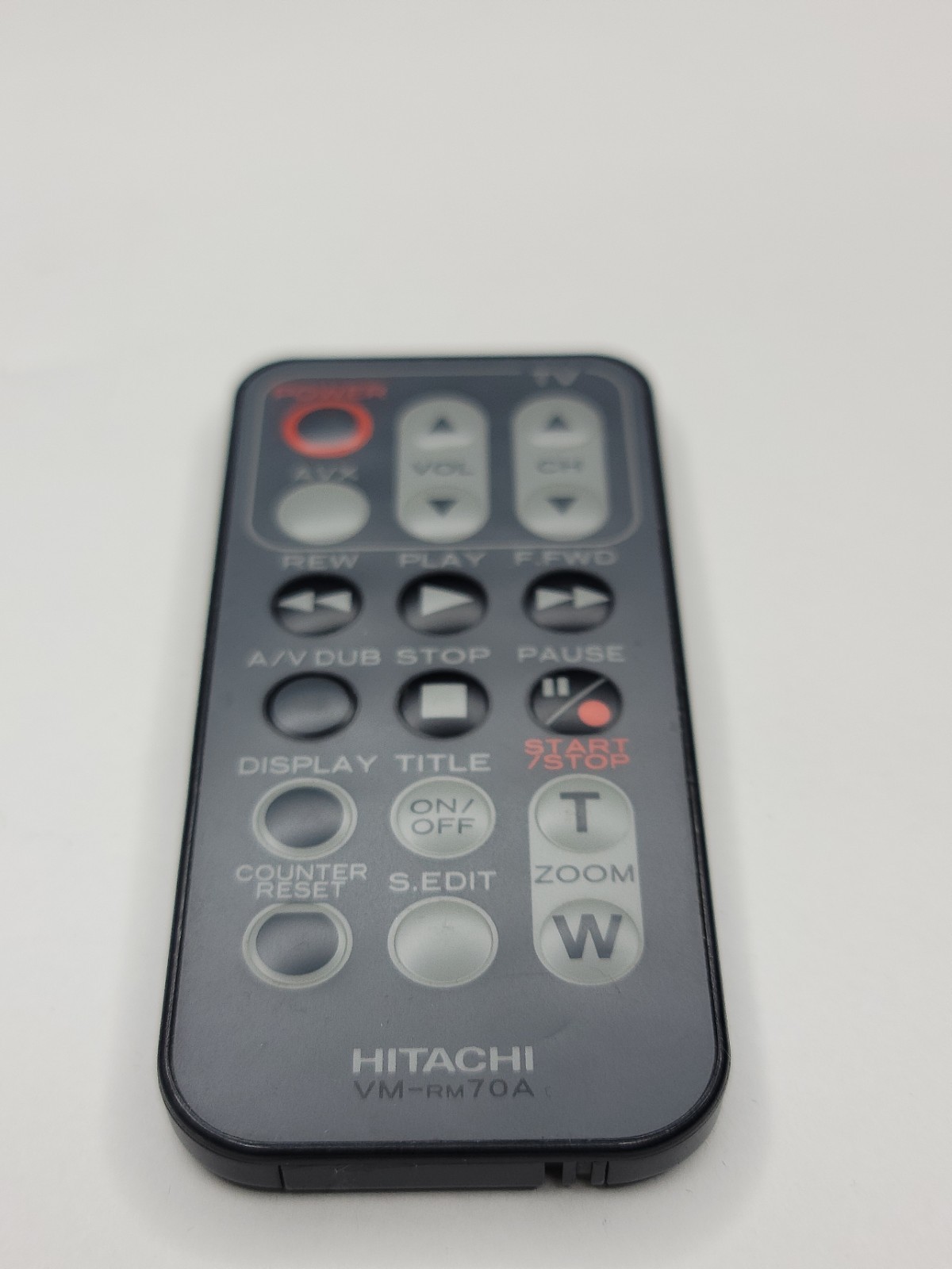 Hitachi VM-RM70A Camcorder Remote for VM5200A VME310A VME410A VM2600A Tested