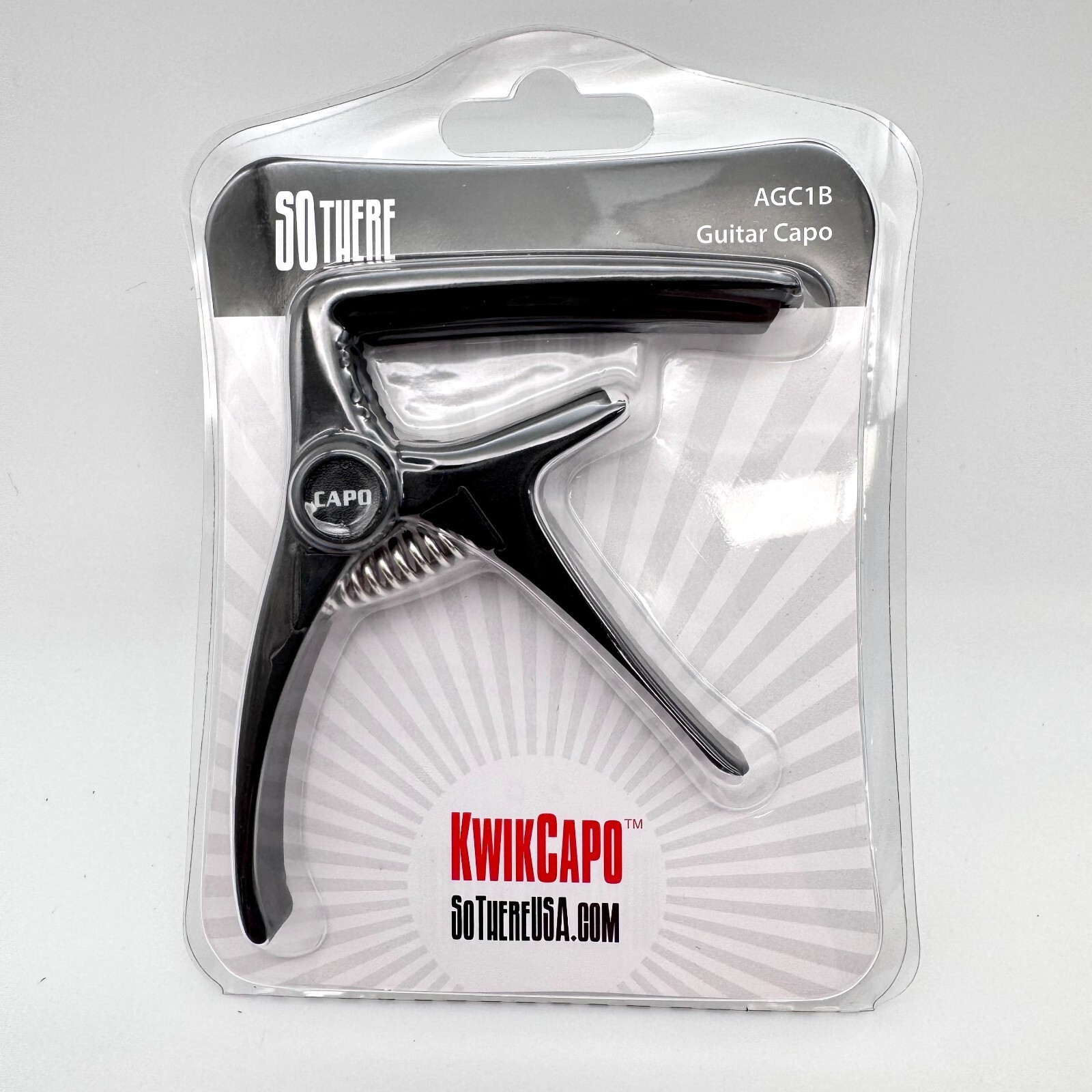SoThere KwikCapo Trigger-Style Capo Black (KKB)