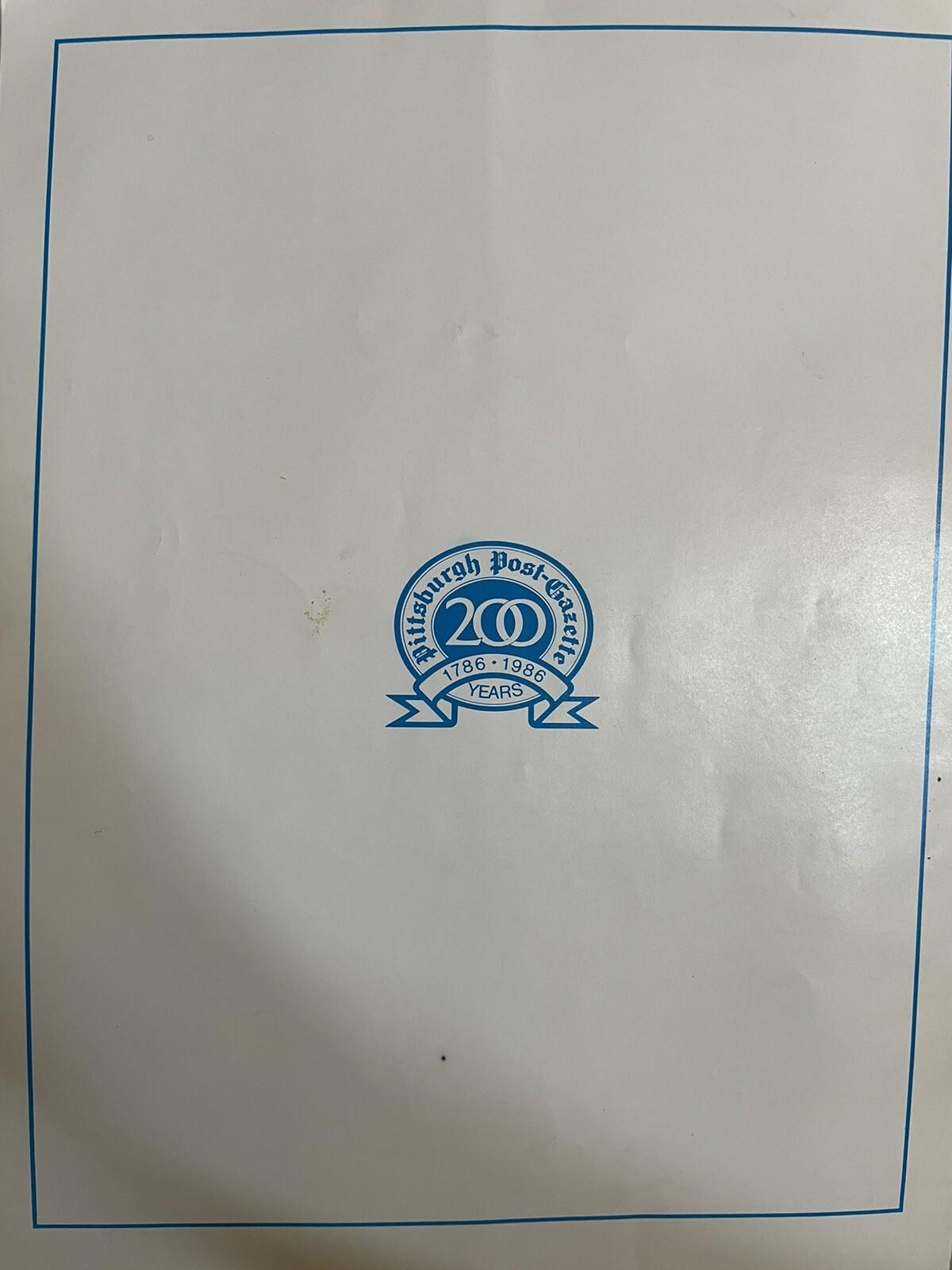 1986 22nd Annual Dapper Dan Roundball Classic Program (April 6th)