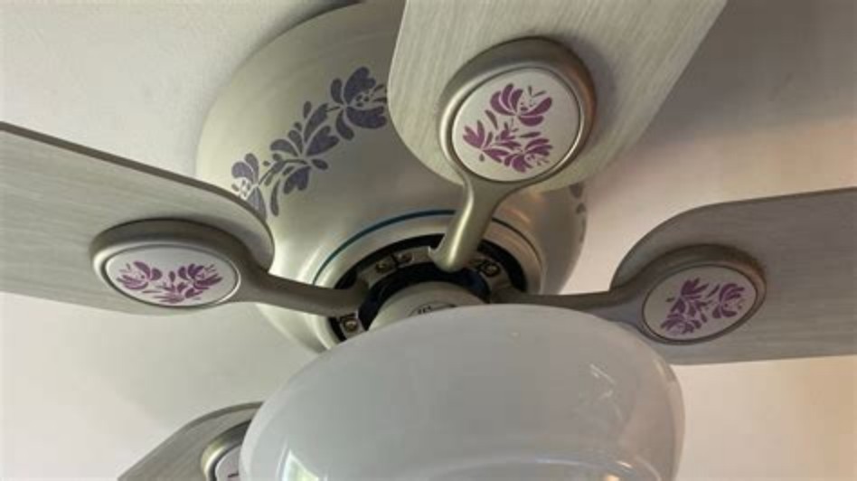 Hunter Pfaltzgraff Yorktowne Ceiling Fan COMPLETE