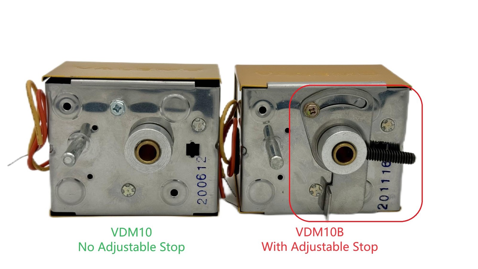 Valemo VDM10, 24 VAC General Purpose Spring Return 24V - No Adjustable Stop