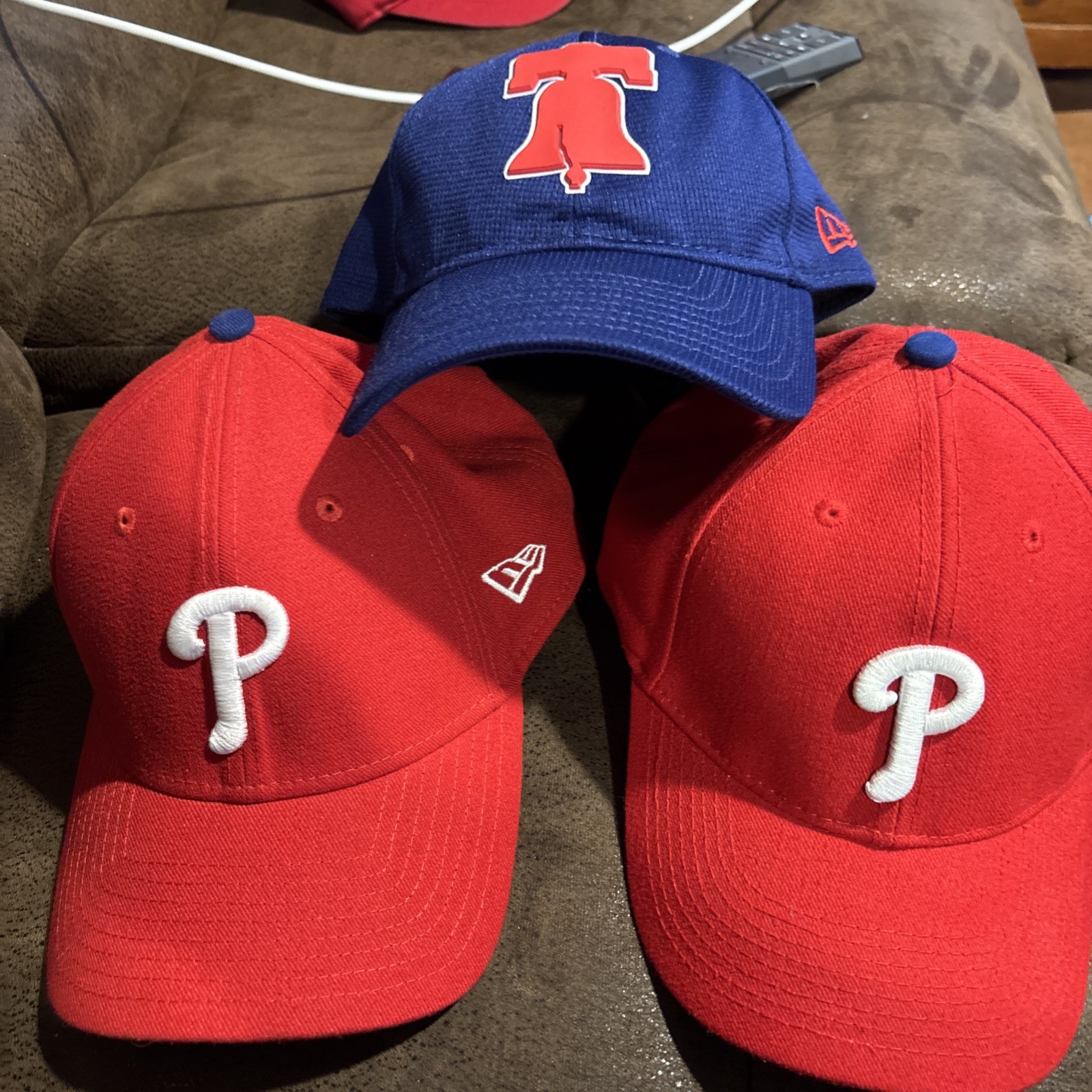 Lot Of 3 Philadelphia Phillies New Era  Brand OSFM