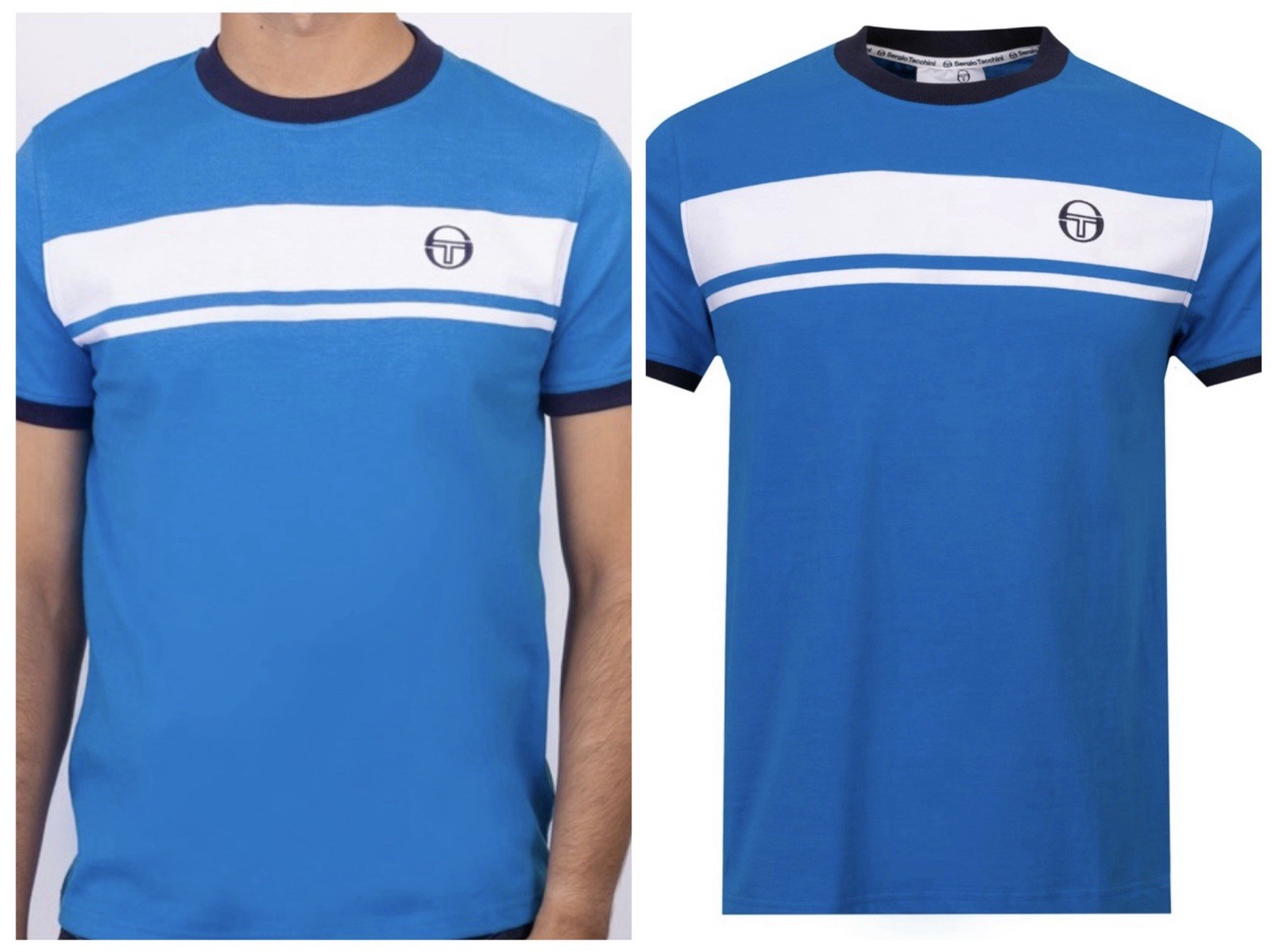 Sergio Tacchini Masters Tee T-Shirt - Light Blue