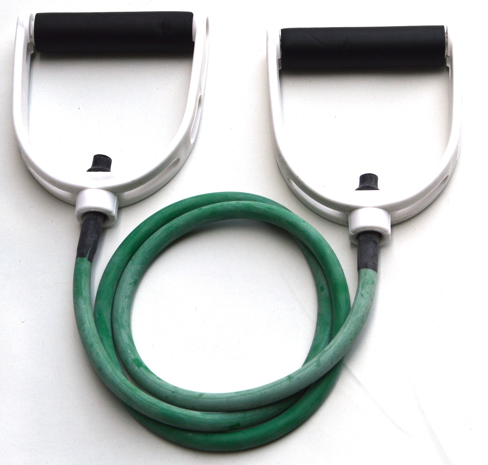 Light Resistance Tubing with Premium Handles, Fitness Resistance Band - Green