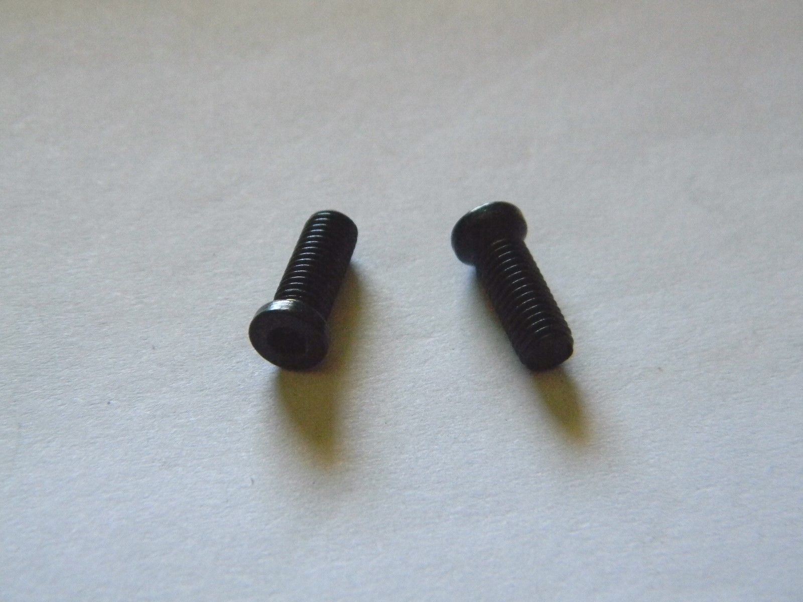 Gun Screws- Blued Hex Wrench Weaver Style Oval Head 8-40 X 1/2" (2)