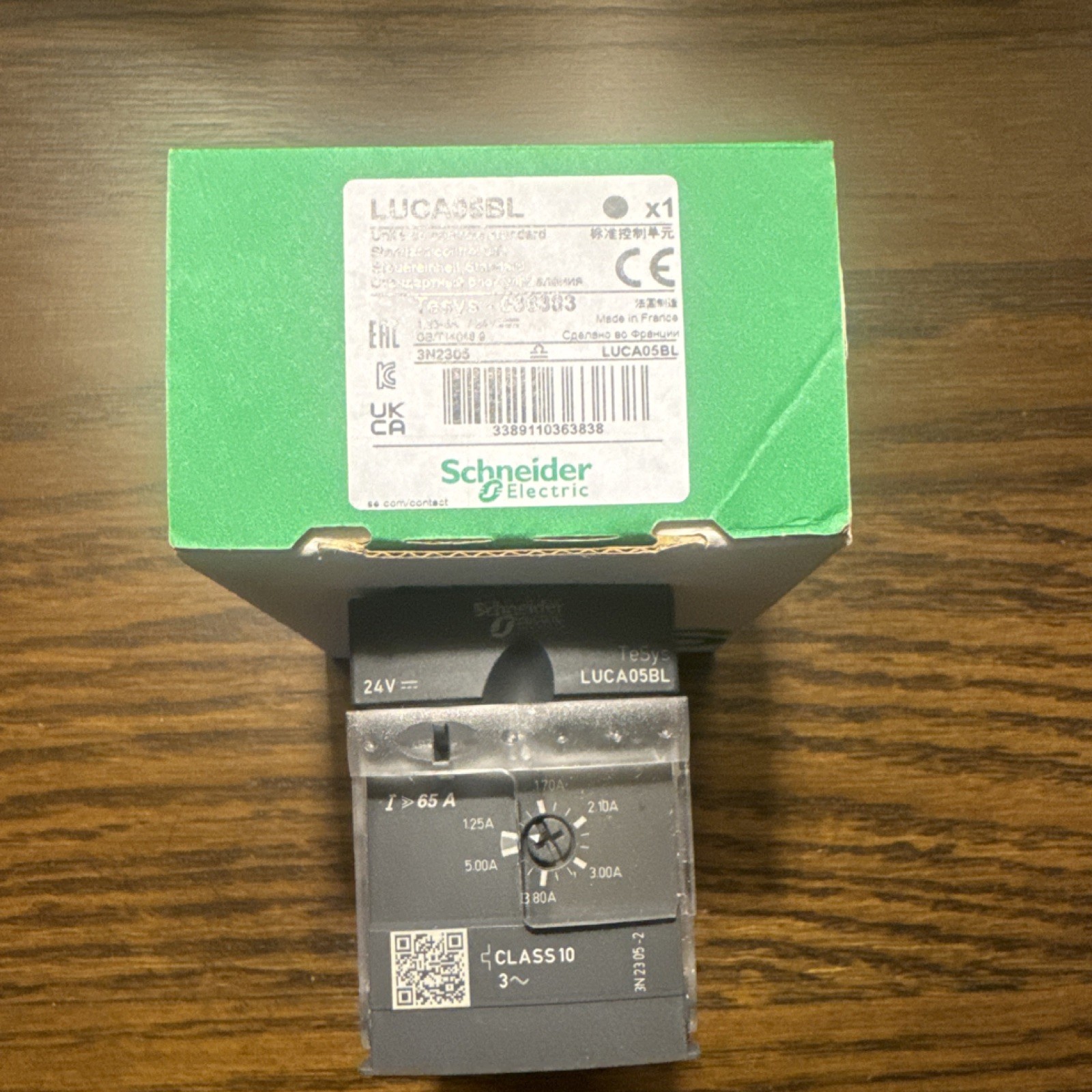 Schneider Electric TeSys LUCA05BL Standard Control Unit 24V