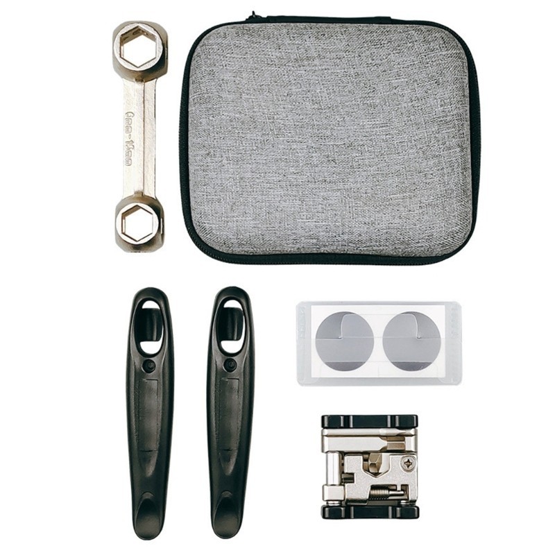 Bicycles Multitool with Bikes Tire Levers Spoke Wrench Set for Mountain Bikes