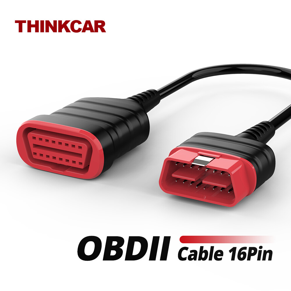 ThinkDiag 16Pin Male to Female OBD2 Diagnostic Extension Adapter Cable USA NEW